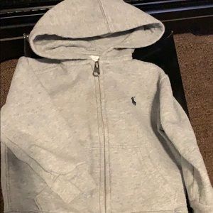 Polo zip up hoodie